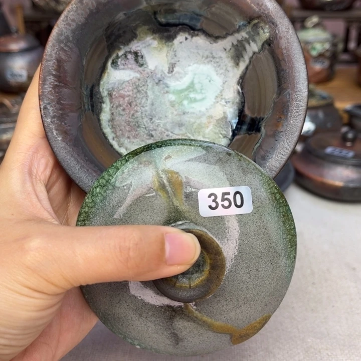 壶裸柴烧陶瓷茶具