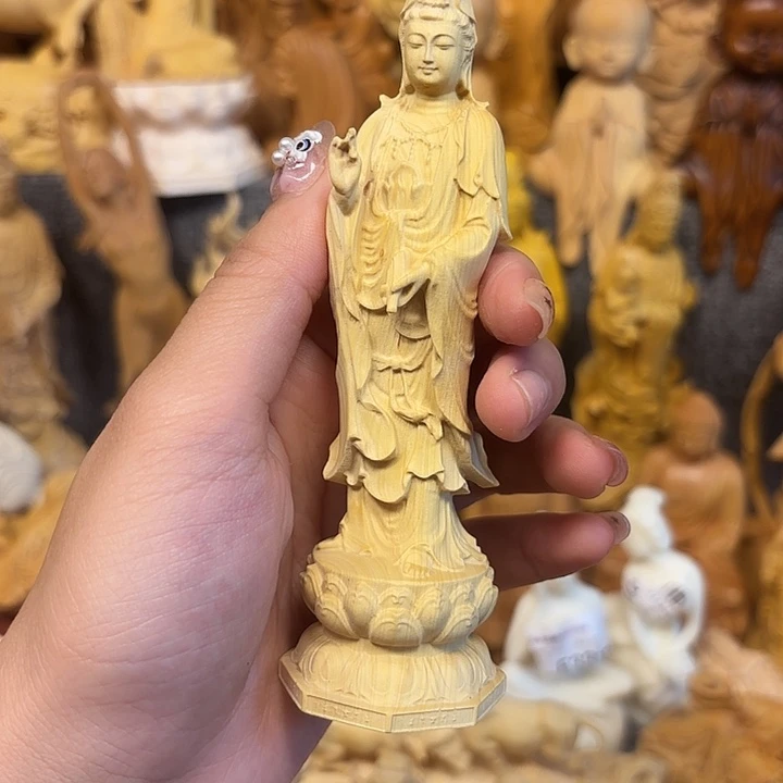 黄杨木黄杨木瑕疵观音