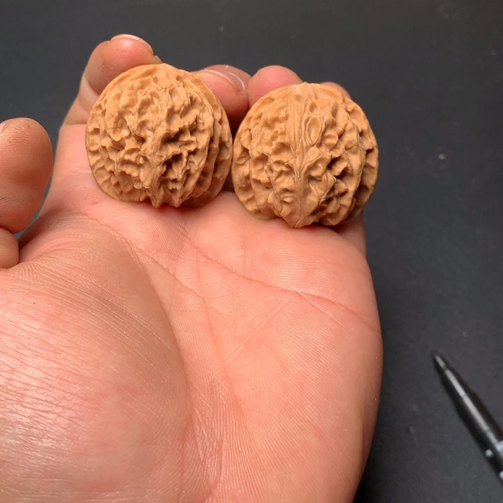 文玩核桃把件36苹果9