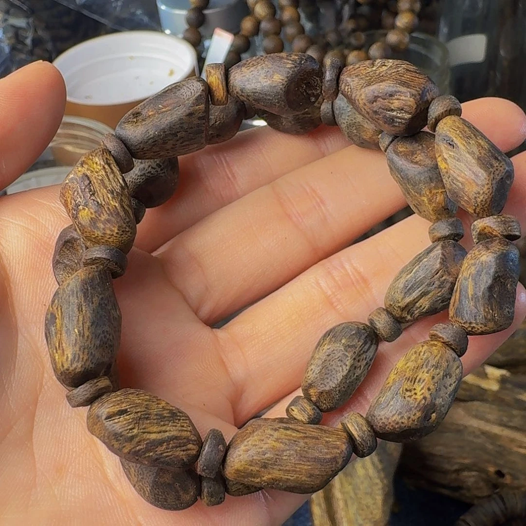 沉香碎屑沉香沉水浮树丁7克多样性发一