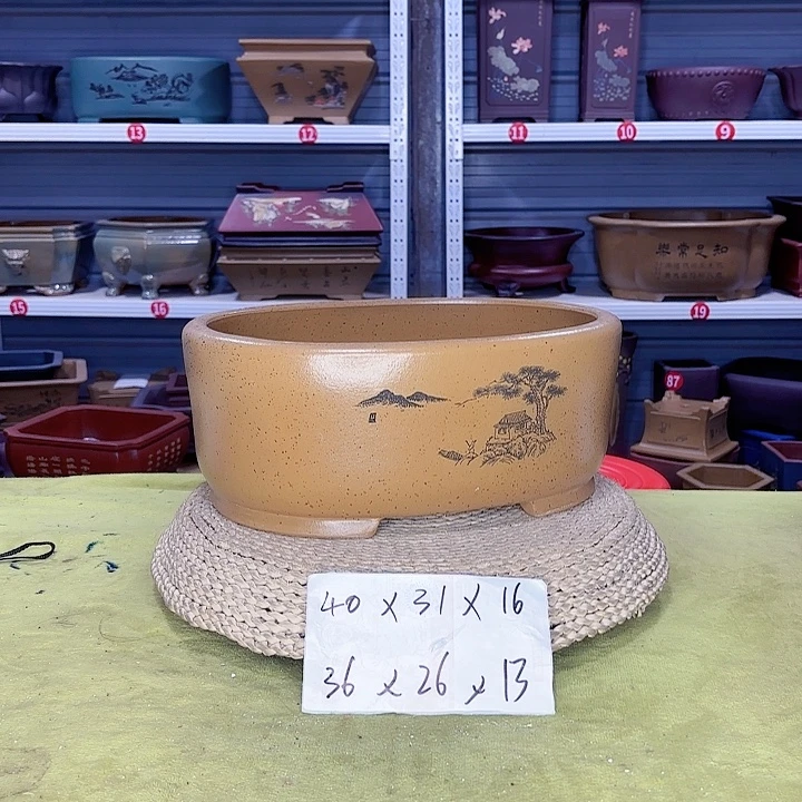 紫砂花盆宜兴紫砂厂