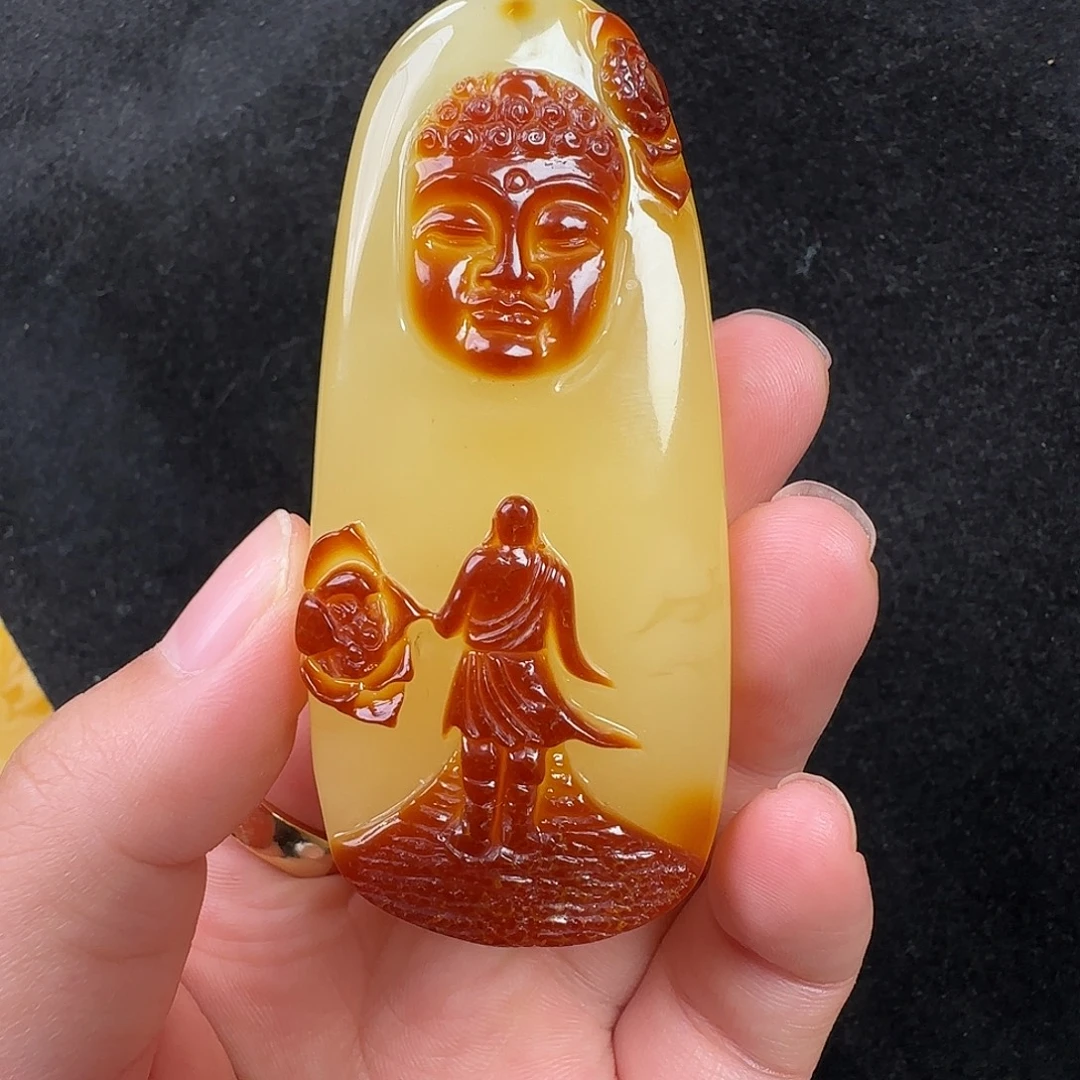 蜜蜡未镶嵌珠宝奇石微粉