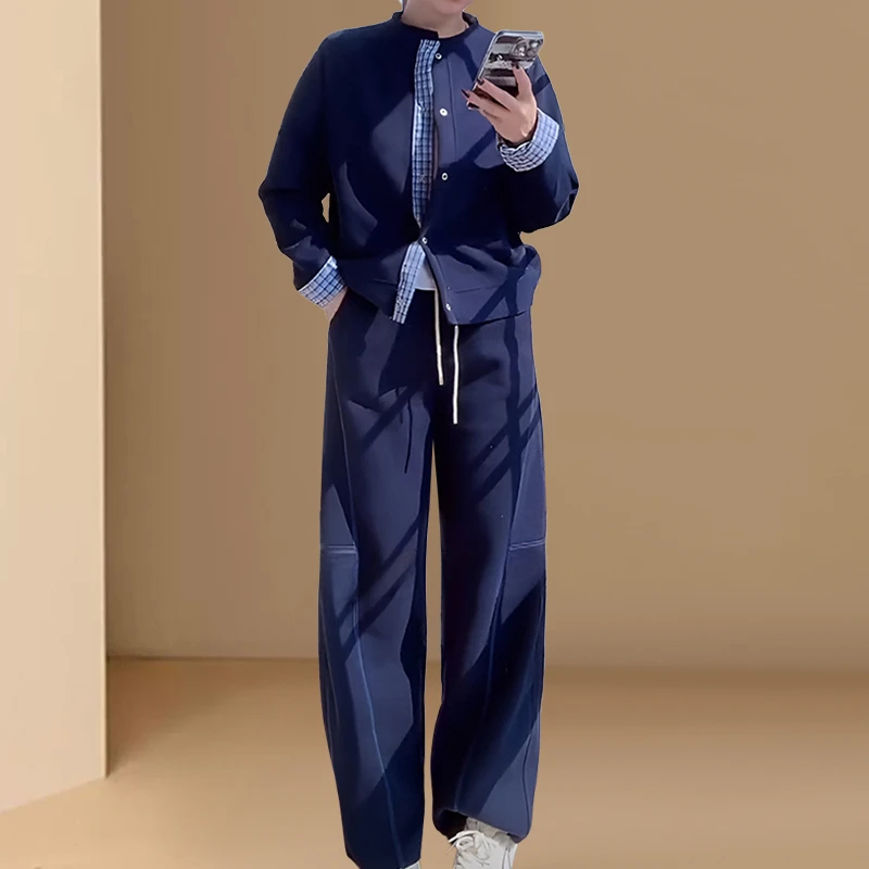 休闲时尚套装女2025春秋新款洋气减龄格子拼接卫衣外套卫裤两件套