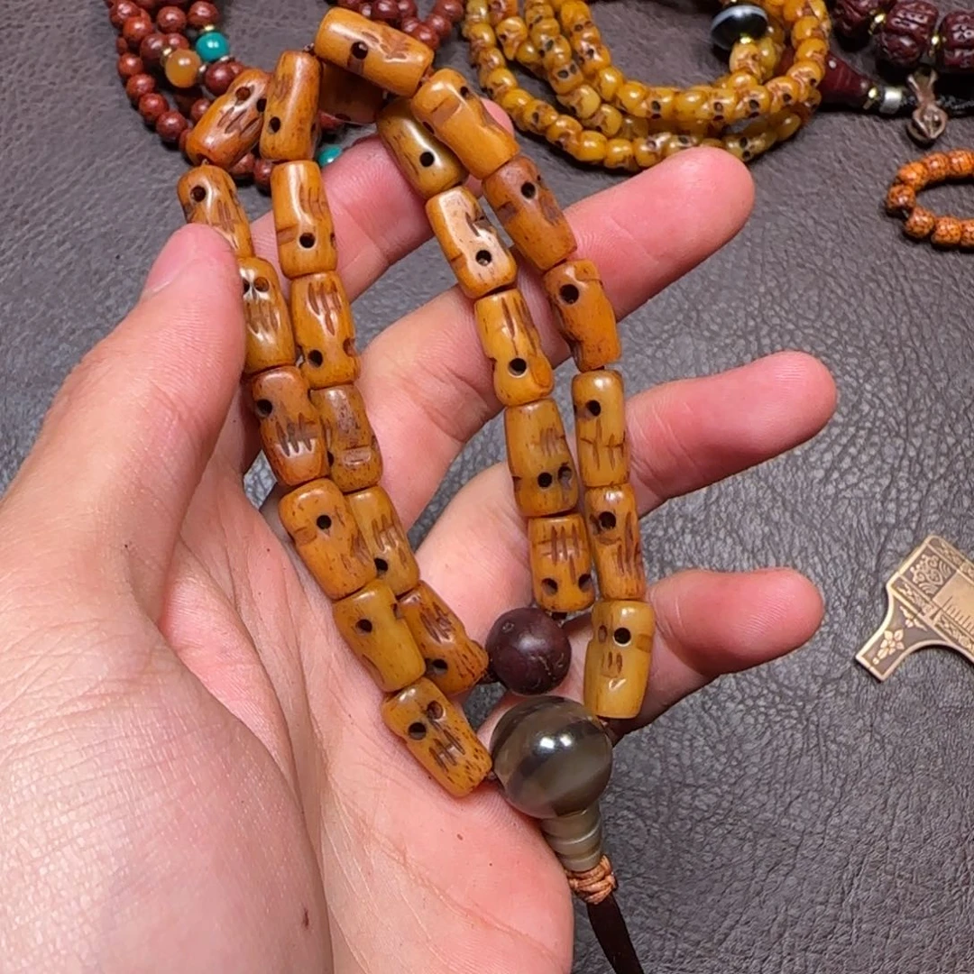 吊坠粉压象牙果手*手k k k k k