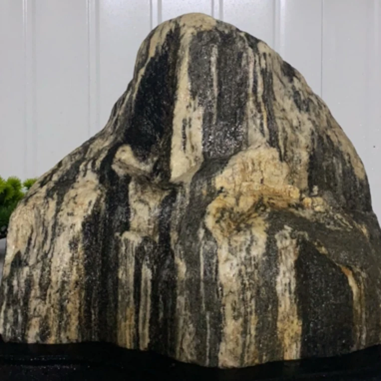 靠山石摆件办公桌原石（直播间一物一拍专用链接）精美风化雕刻