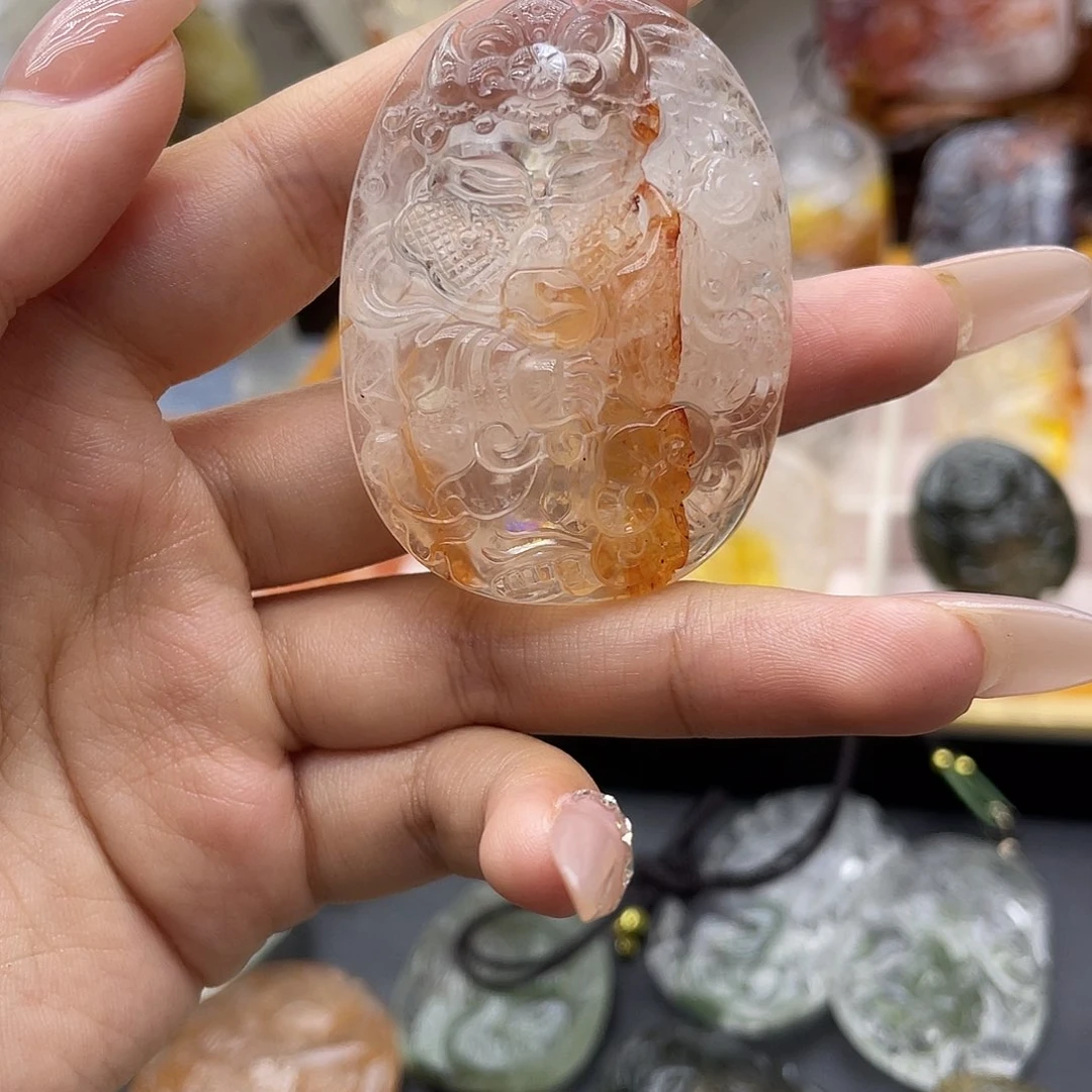 颈饰未镶嵌水晶天然