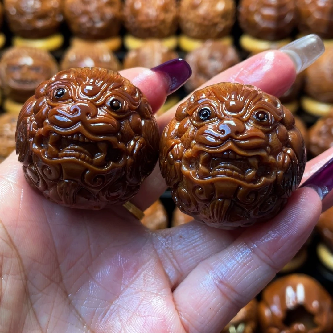 把件橄榄核橄榄球