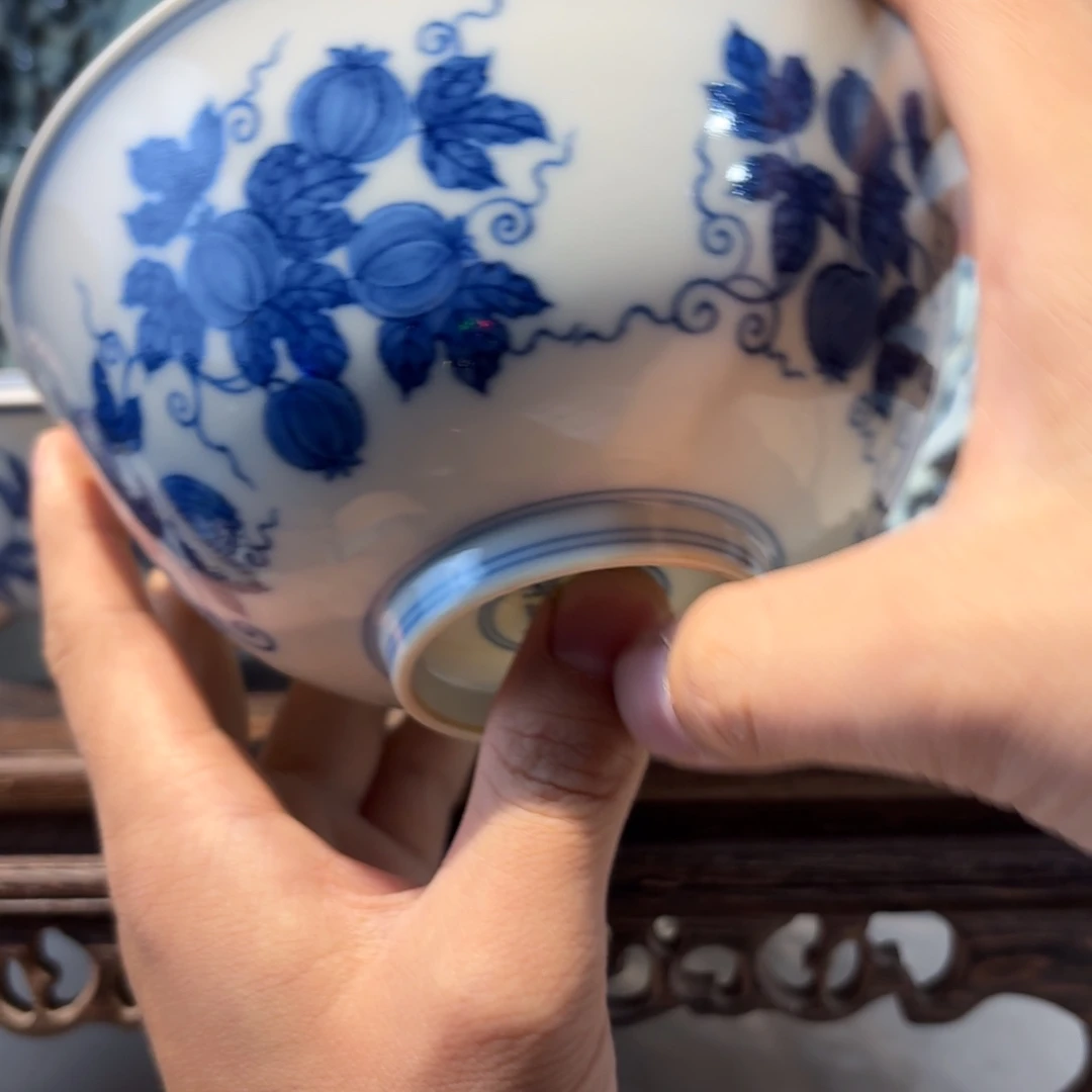 洛***司摆件瓷器工艺品摆件青花