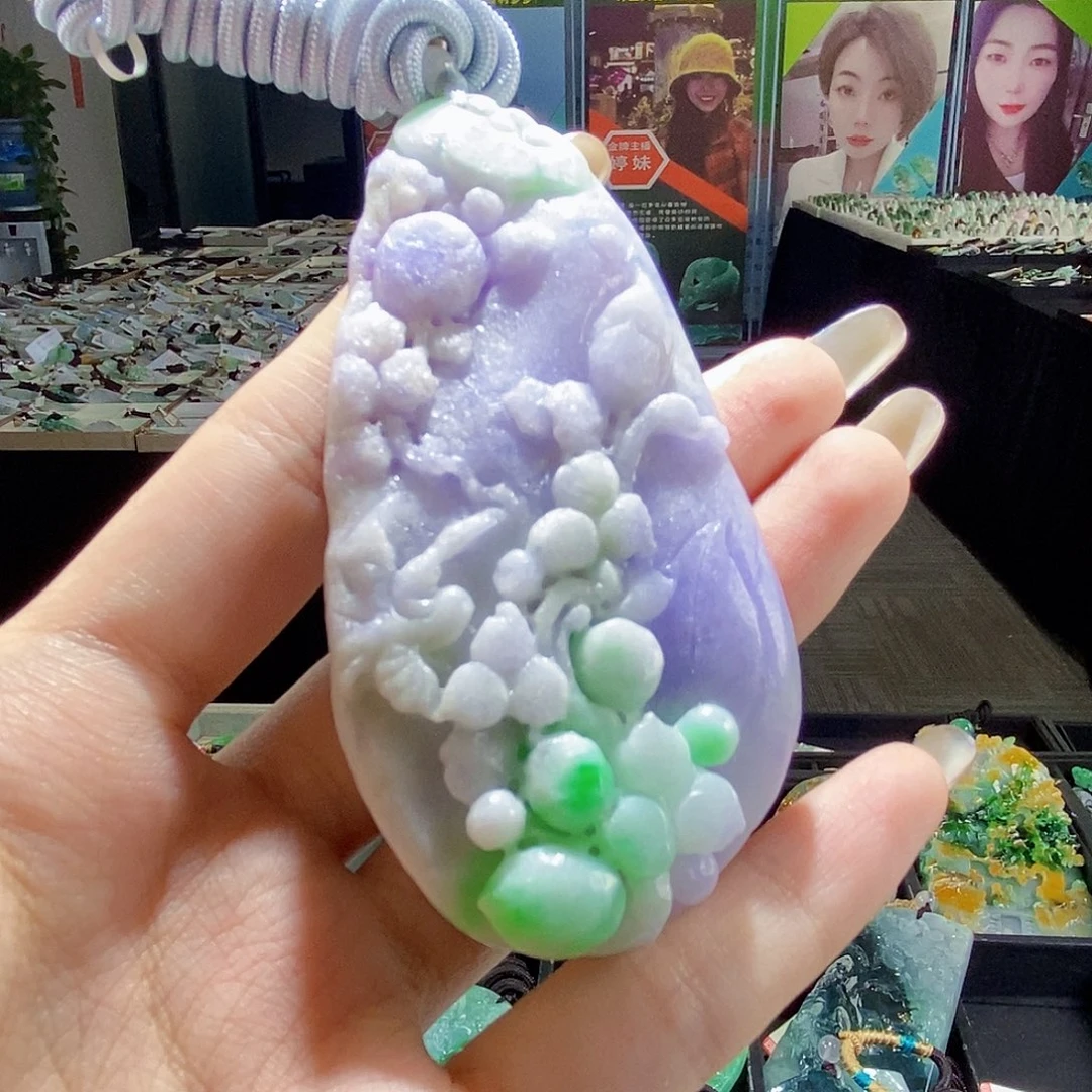 颈饰未镶嵌翡翠翡翠