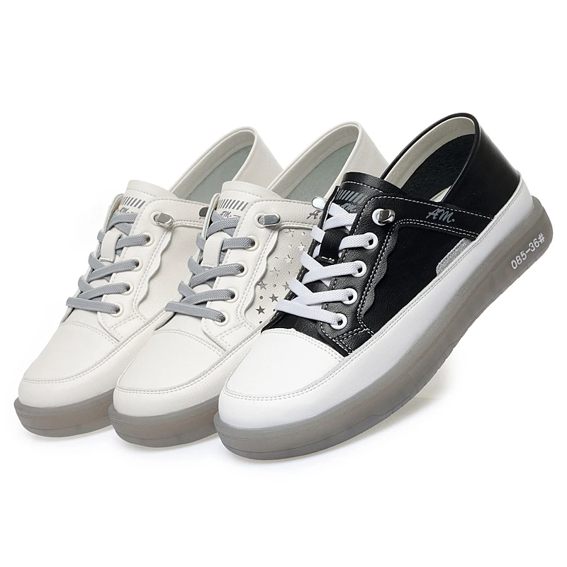 平底时尚休闲鞋春秋超软德训板鞋单鞋夏季春夏鞋子休闲鞋透气