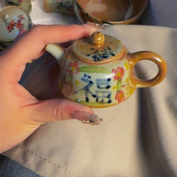 瓷片景德镇陶瓷手工手绘