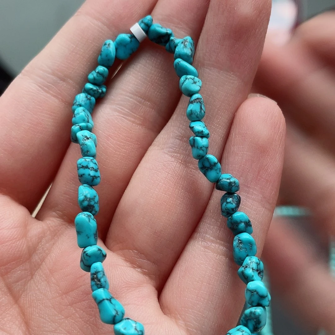 绿松石珠宝半成品未镶嵌