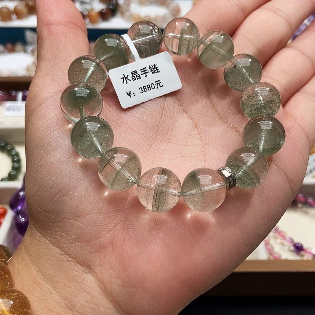 莉***莉水晶手链未镶嵌水晶