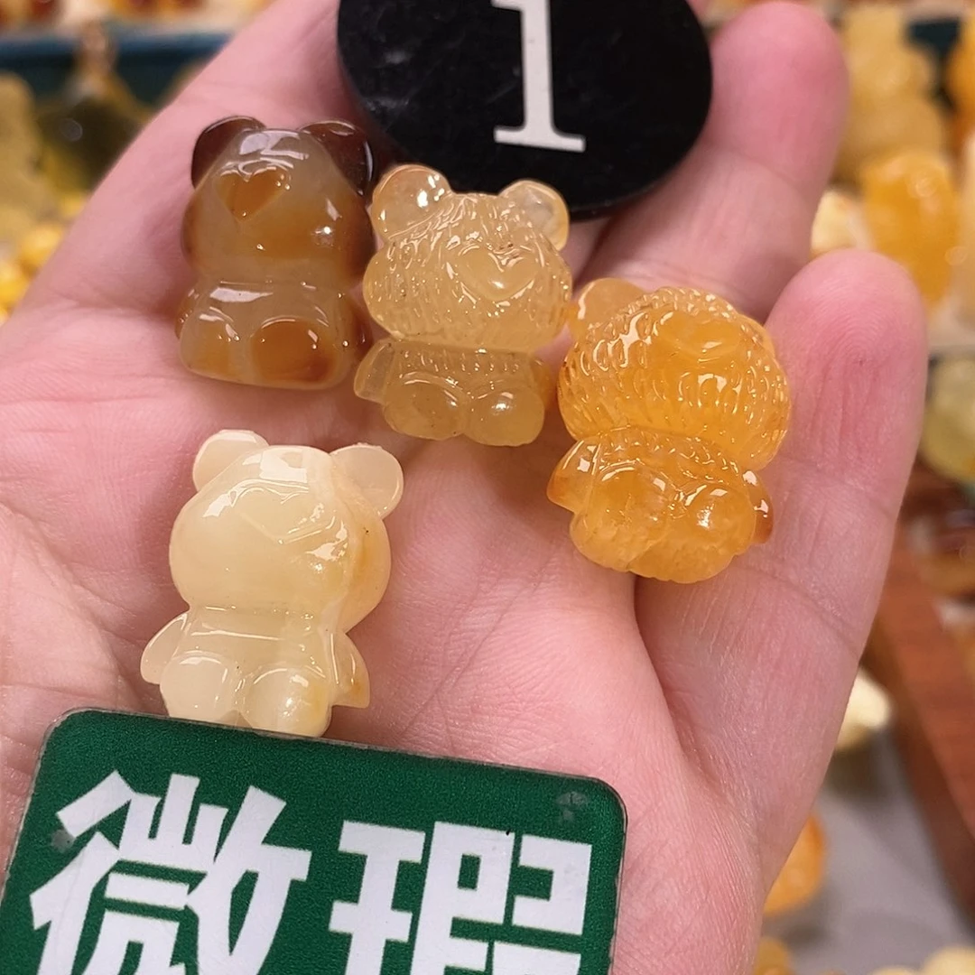 琥珀颈饰未镶嵌裸石