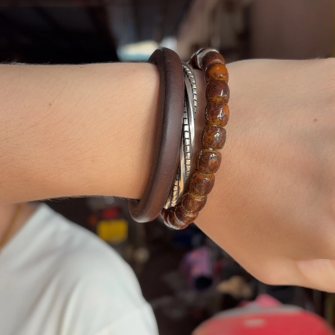 手串星月菩提压车