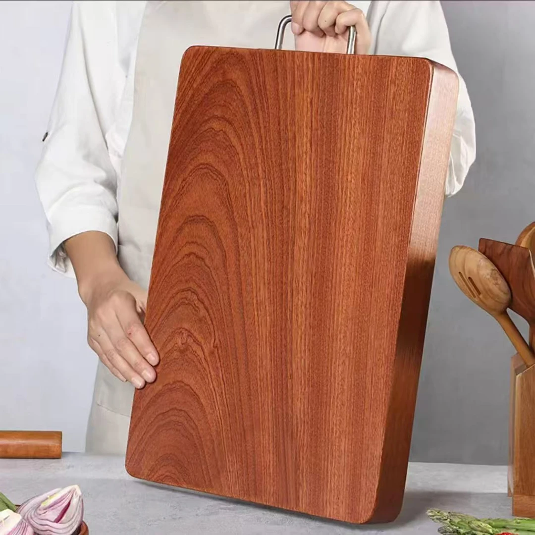 乌檀木双面菜板厨房家用加厚耐砍耐剁不掉渣砧板45*30*3