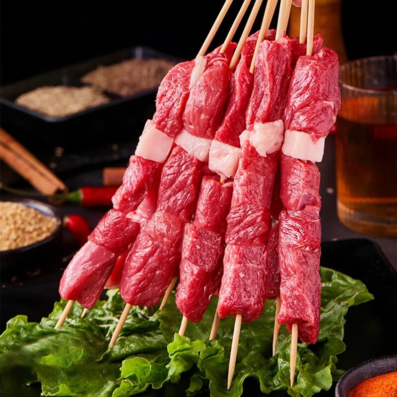 现切现串 内蒙草原牛肉串