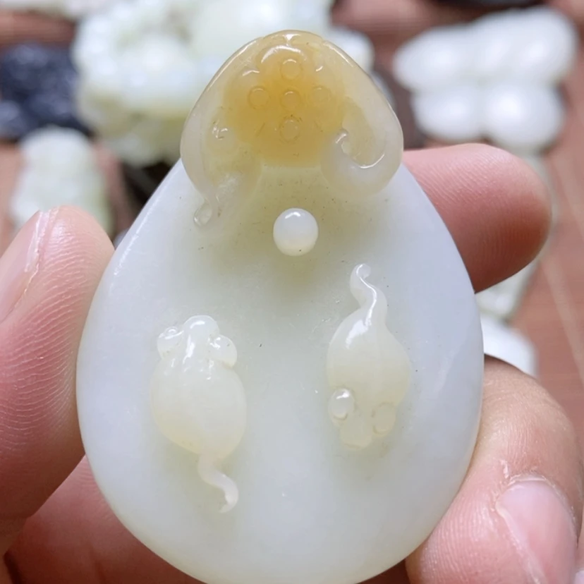【闪购商品】和田玉未镶嵌颈饰