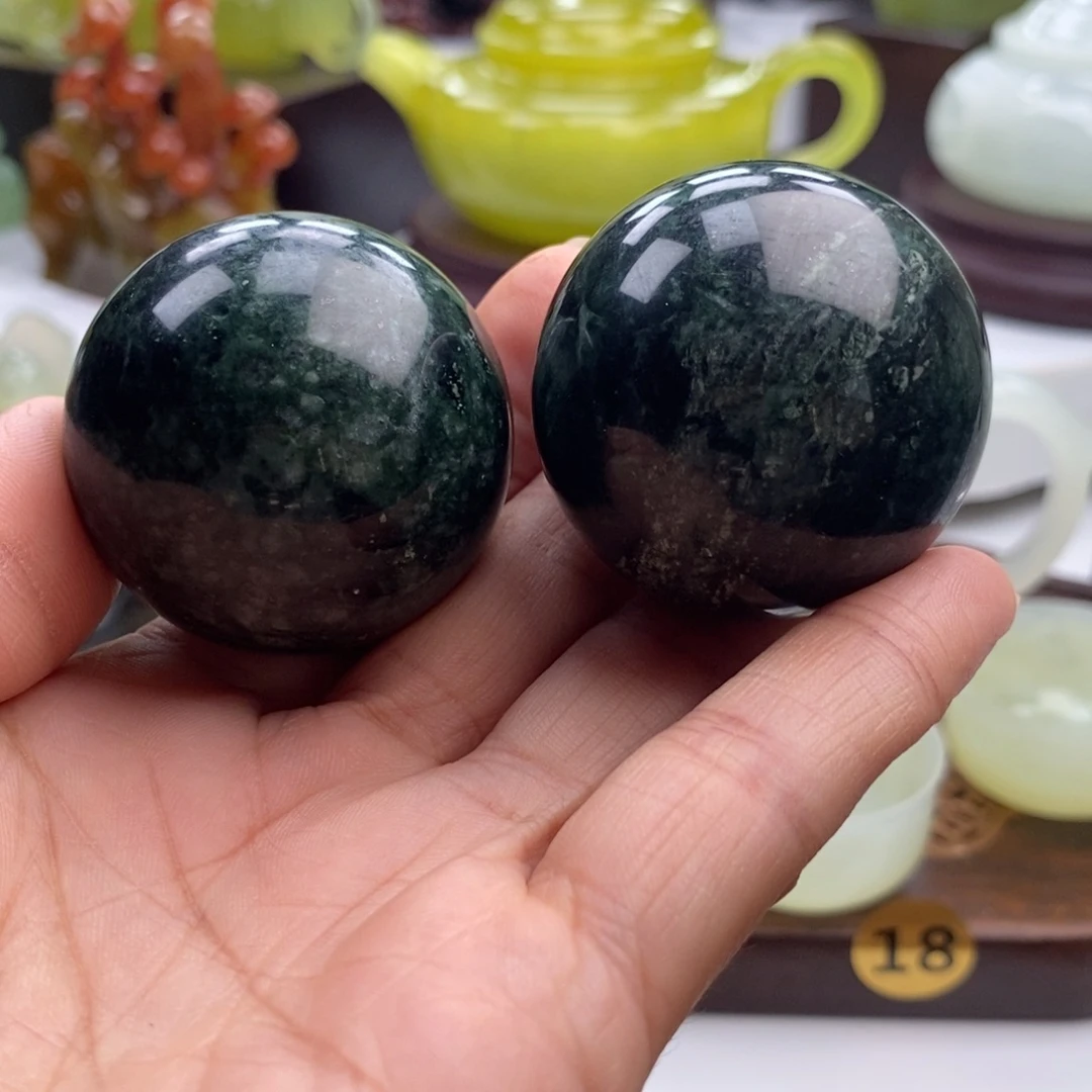 岫玉未镶嵌四大名玉手把件