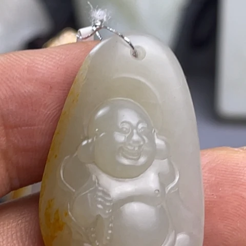 逝***痕和田玉未镶嵌吊坠(不含链)