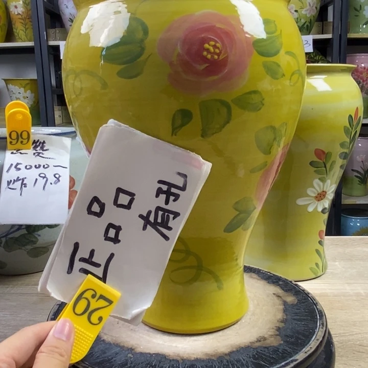 景德镇高温陶瓷花盆