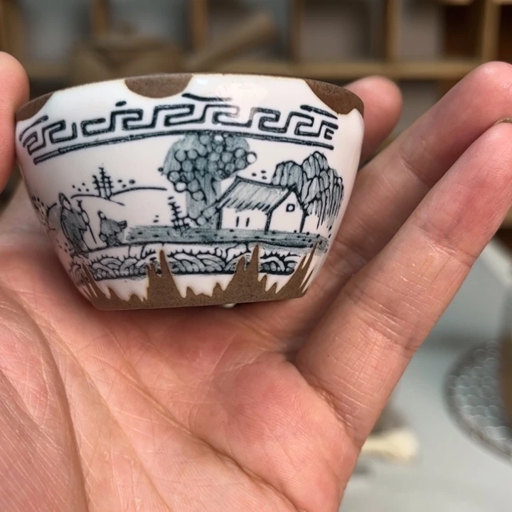 壶老段烧陶瓷茶器
