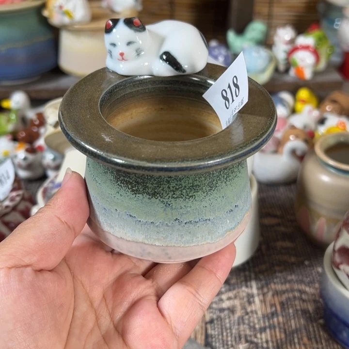 口5 手工花盆满30包邮