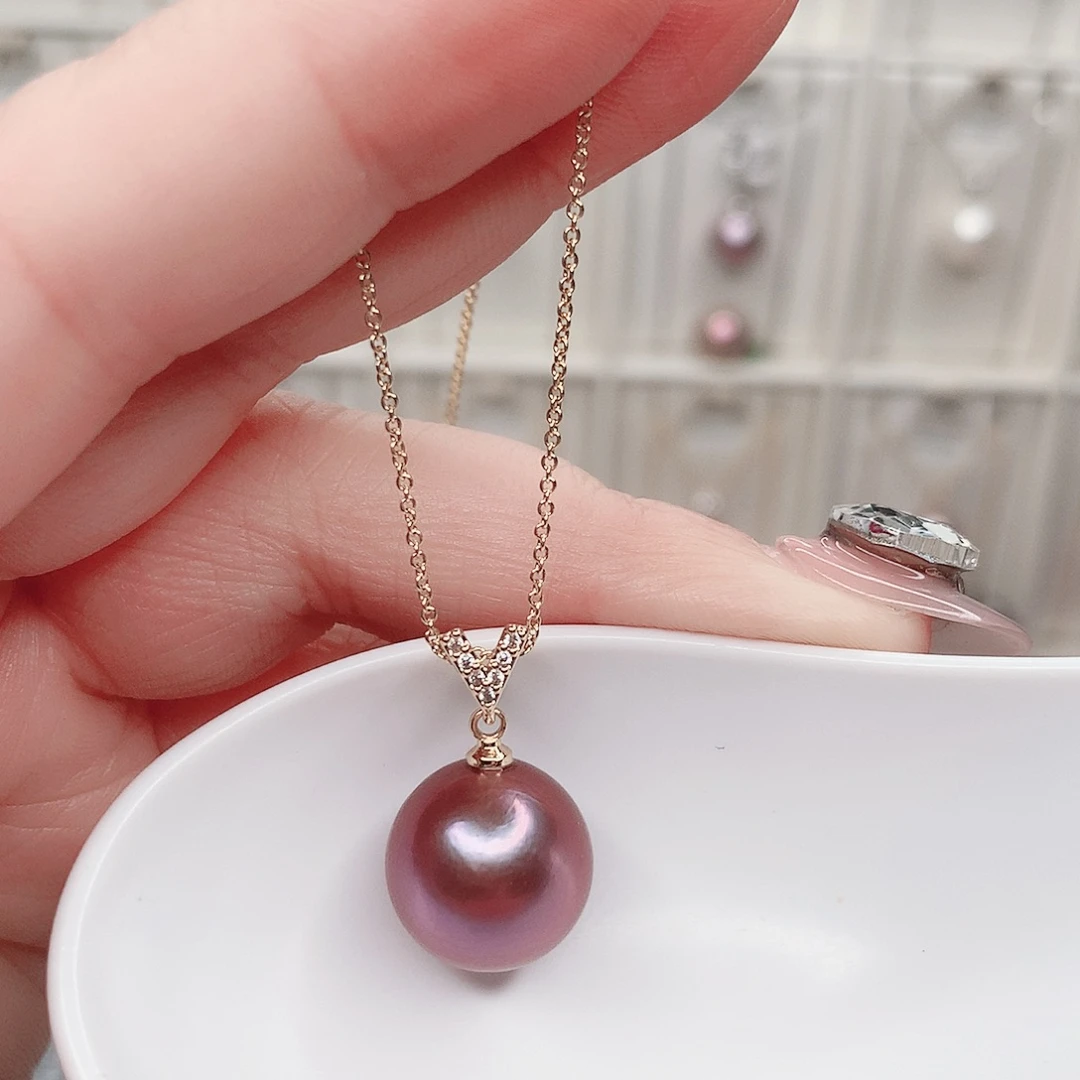 吊坠(赠链)淡水珍珠合金