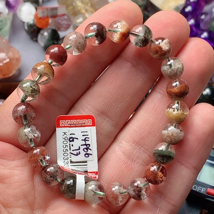 水晶手串未镶嵌天然