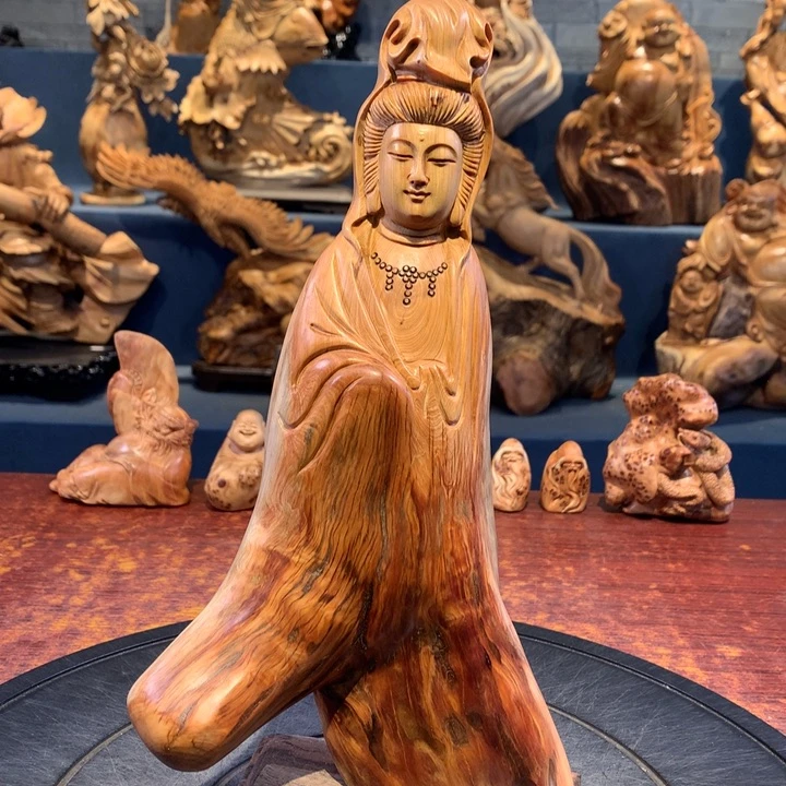 柏木（崖柏）根雕摆件