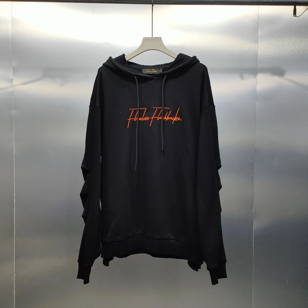 G05-21601-春秋季正面经典印花时尚连帽卫衣