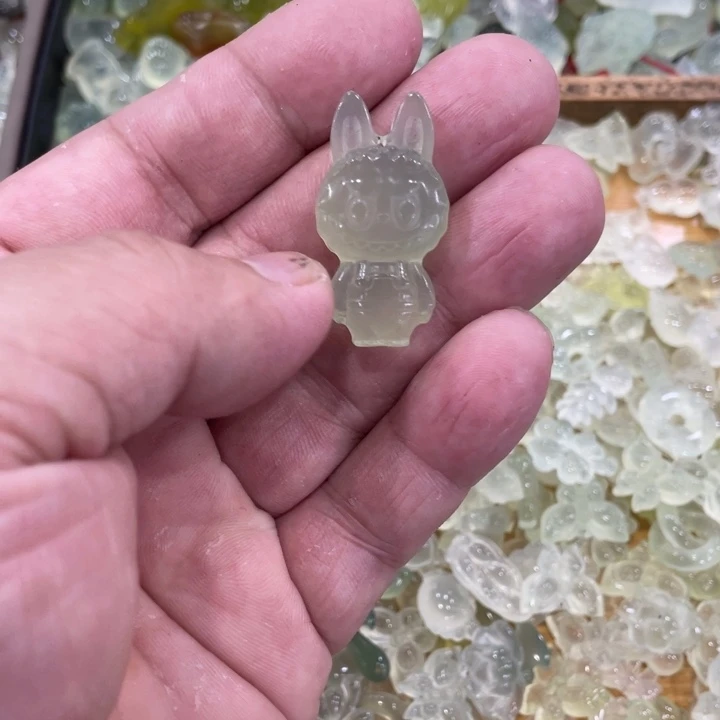 蛇纹石玉合金颈饰