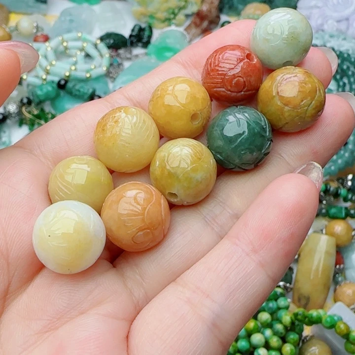 翡翠未镶嵌颈饰天然A货37