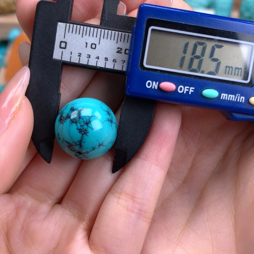 【闪购商品】绿松石圆珠未镶嵌