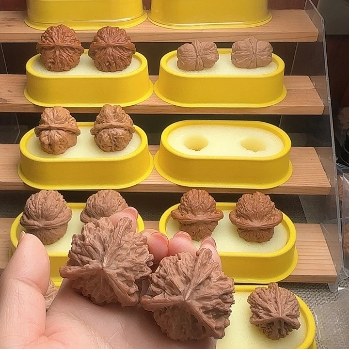 吊坠文玩核桃三棱