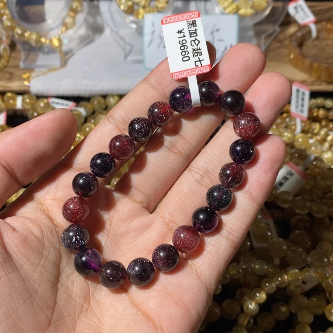 手链未镶嵌水晶黑加仑