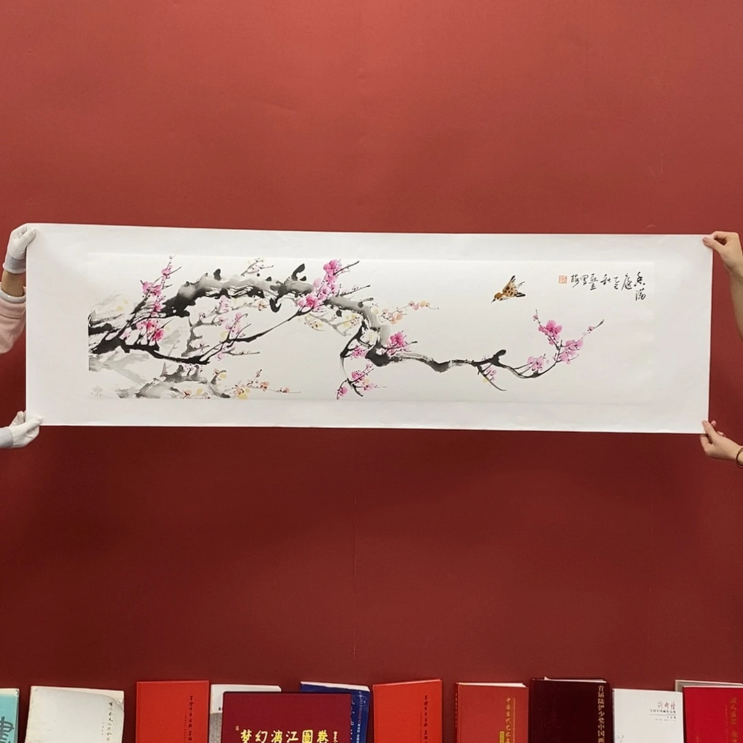 国画王亚立四尺140*35精品佳作