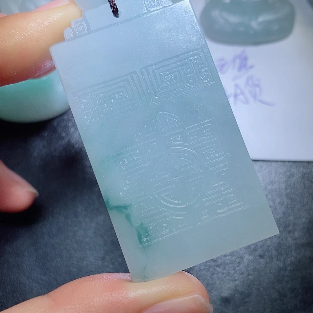 定制翡翠未镶嵌毛货付款后联系客服确认抛光