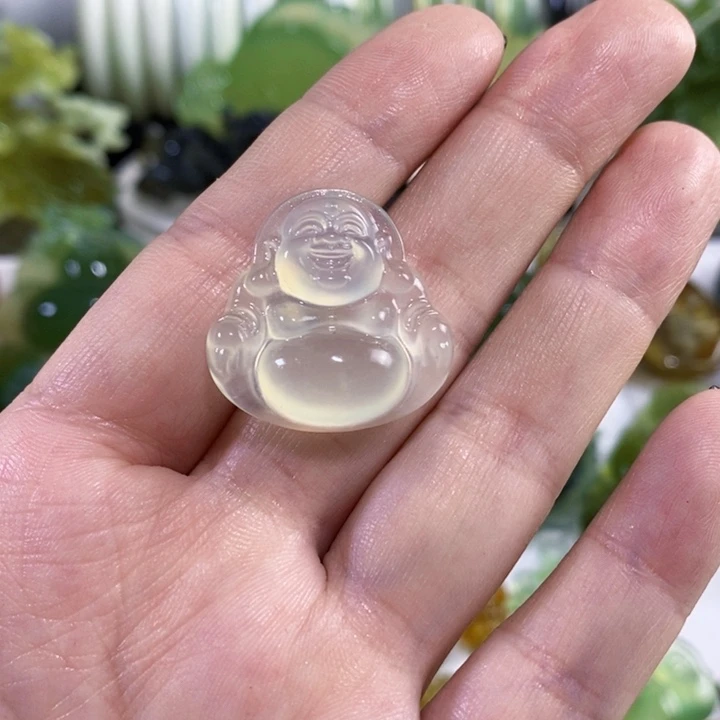 未镶嵌岫玉挂件吊坠