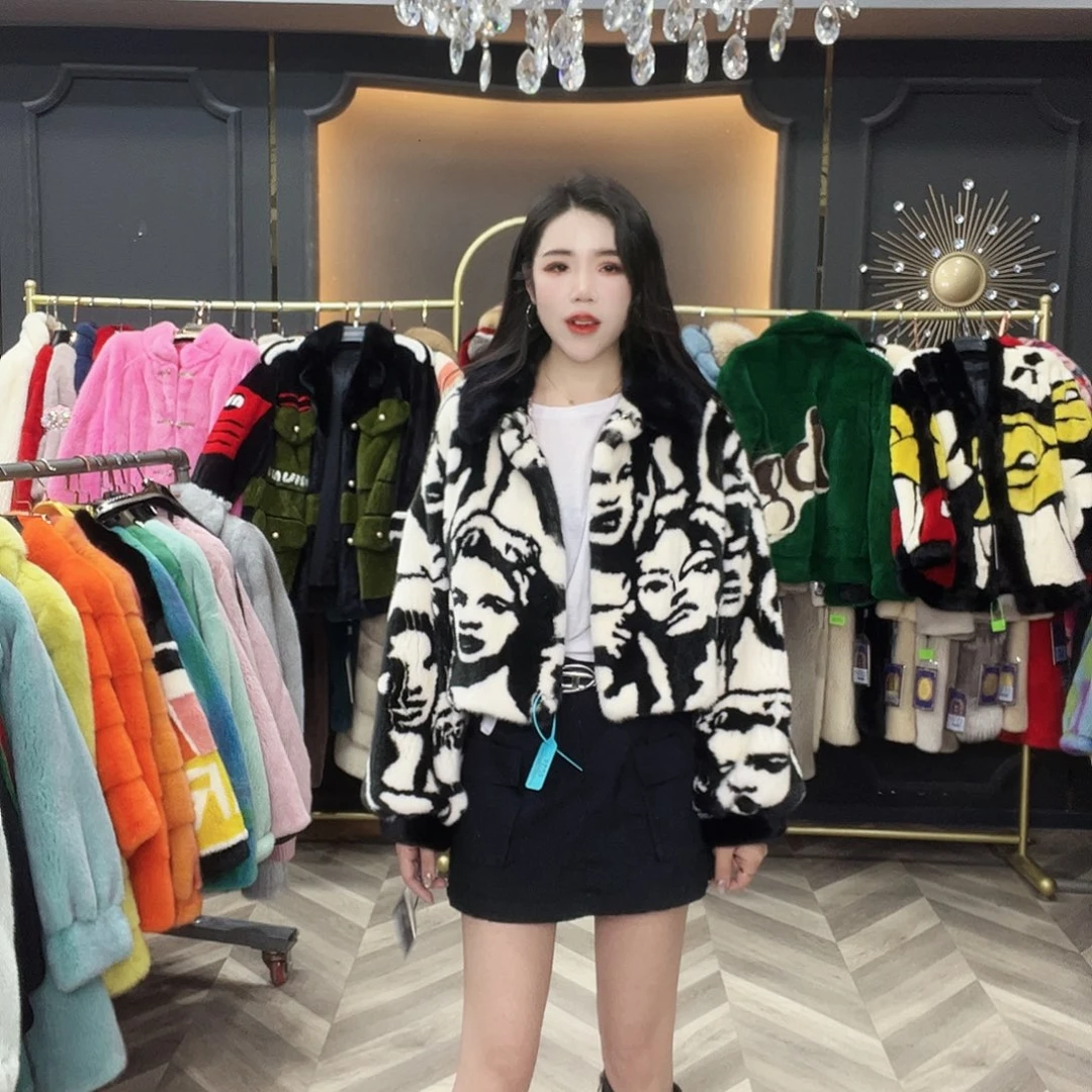 冬季新款时尚水貂毛