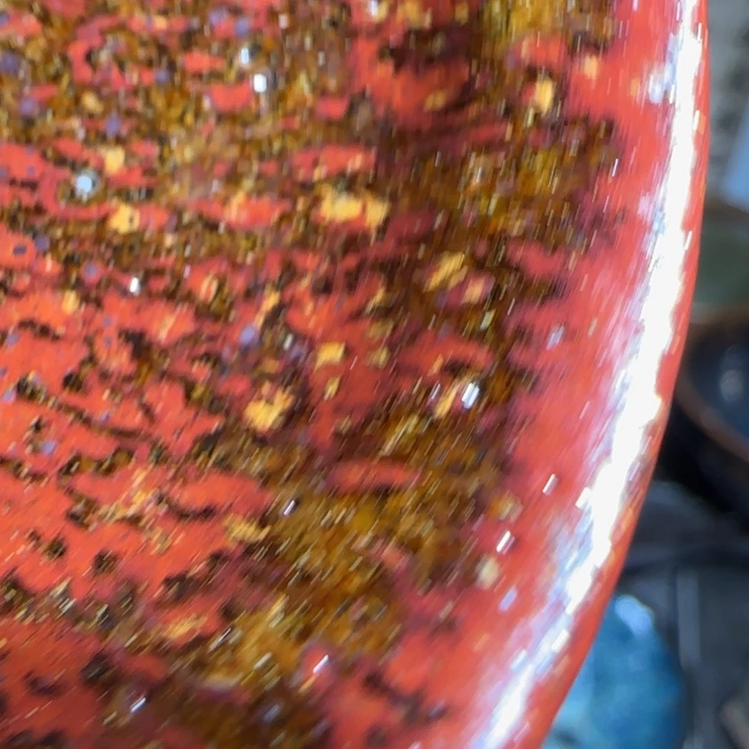 茶盏雨*建窑建盏黑瓷