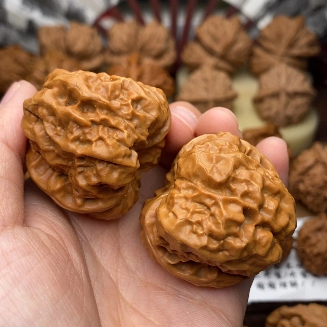 文玩核桃把件158号39蛙