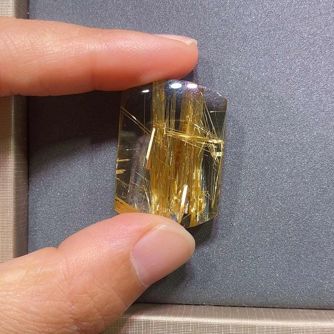 吊坠(赠链)未镶嵌水晶金钛晶