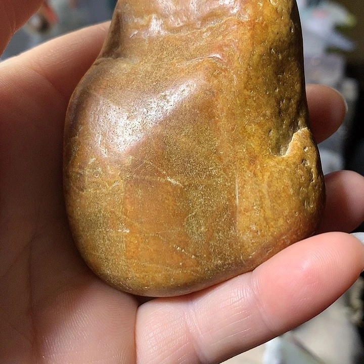 颈饰未镶嵌和田玉（糖玉）