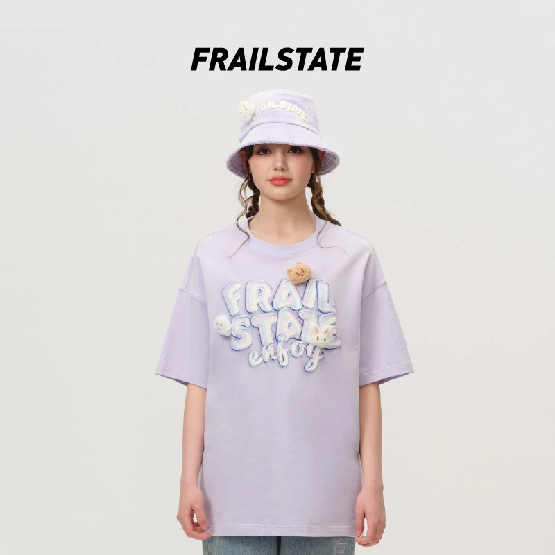 FRAIL STATE25春夏新款梦幻泡泡玩偶T恤
