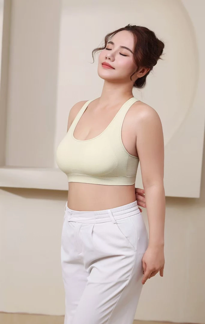 品牌女士中肥美背背心8612