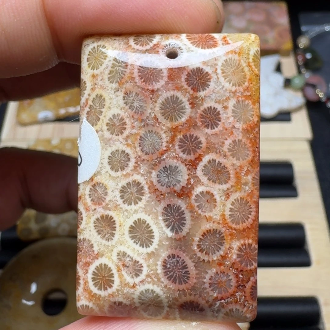 未镶嵌纯天然色有机玉石保真色硅化玉