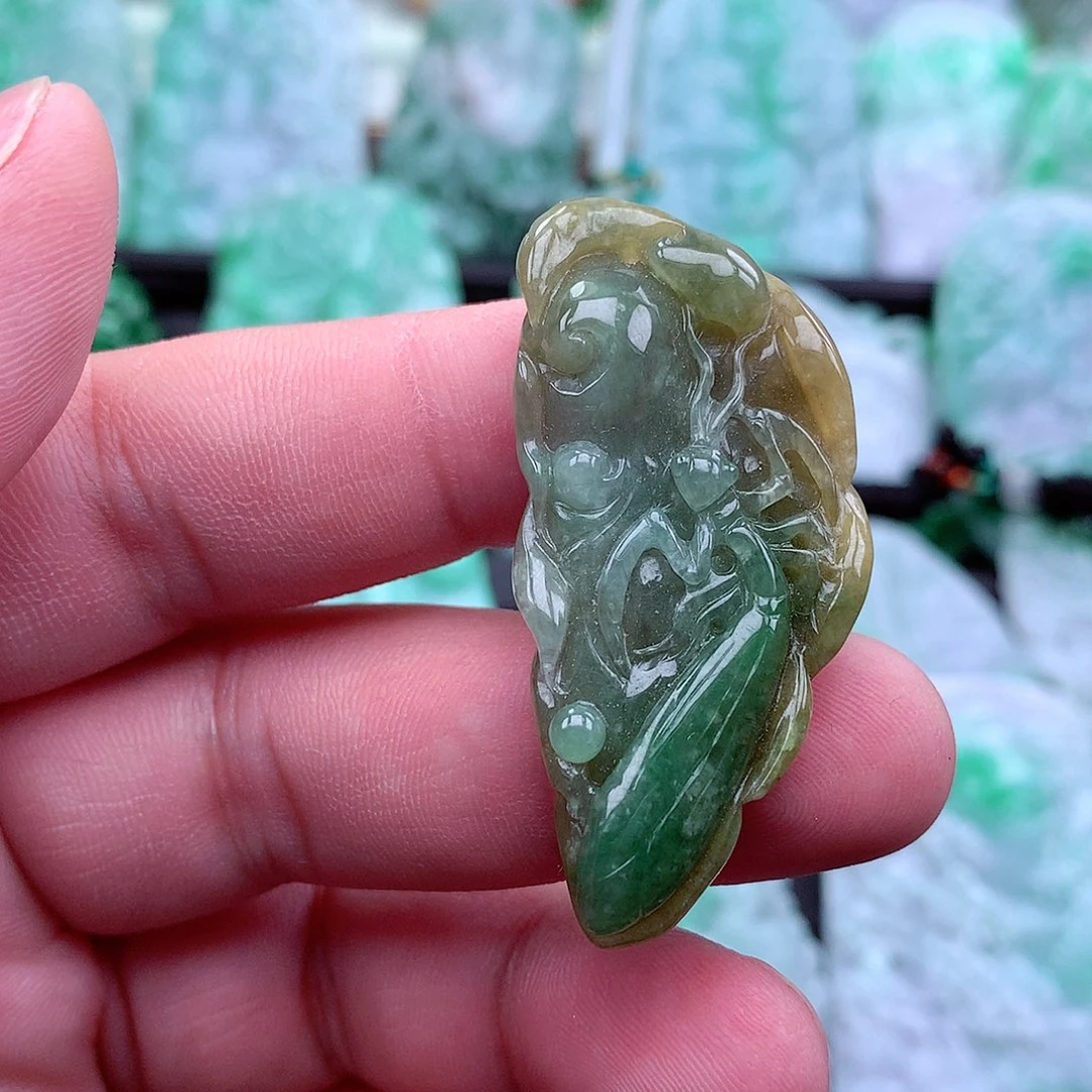 翡翠吊坠(不含链)未镶嵌