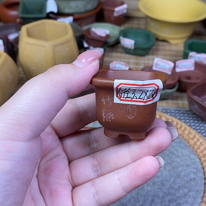 琉璃手工艺品宜兴紫砂精品花盆