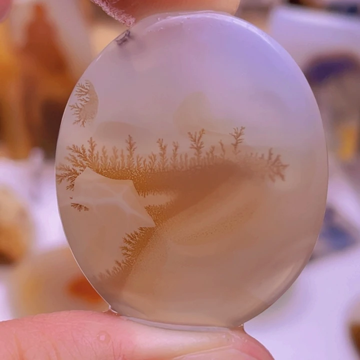 玛瑙/玉髓未镶嵌吊坠(不含链)